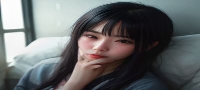 韩漫成人向类型解析文章配图，深蓝色调书架与漫画书籍，专业评测氛围